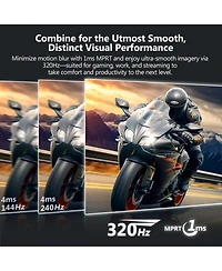 Z-edge G27IS 27 inch 2K Qhd 2560 x 1440 320Hz 1ms Fast Ips Gaming Monitor