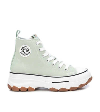 Xti Women's High Top Canvas Sneakers Refresh Collection
