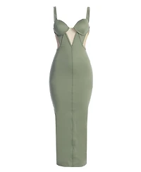 Jluxlabel Women's Enchantment Bustier Maxi Dress