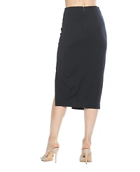Alexia Admor Women's Zayla Suede Pencil Skirt