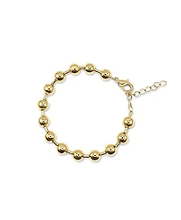 Bowood Lane 8mm Gold Vermeil Bead Bracelet