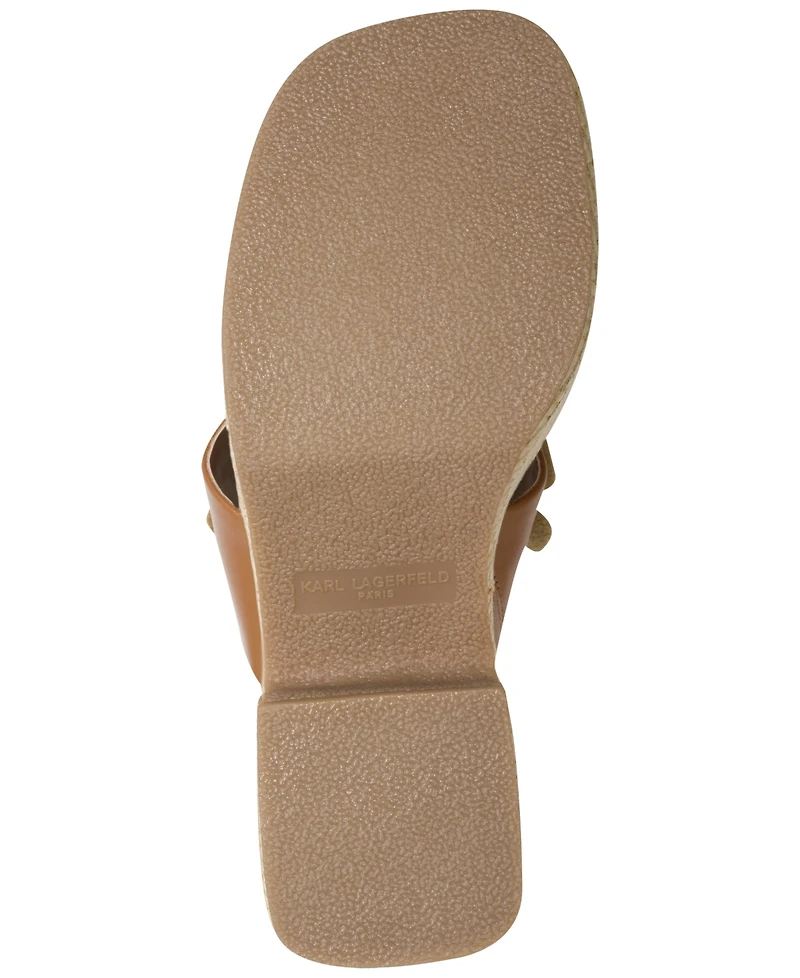 Karl Lagerfeld Paris Women's Moracco Slip-On Sandals