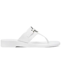Karl Lagerfeld Paris Women's Vayla Jelly Thong Flat Sandals