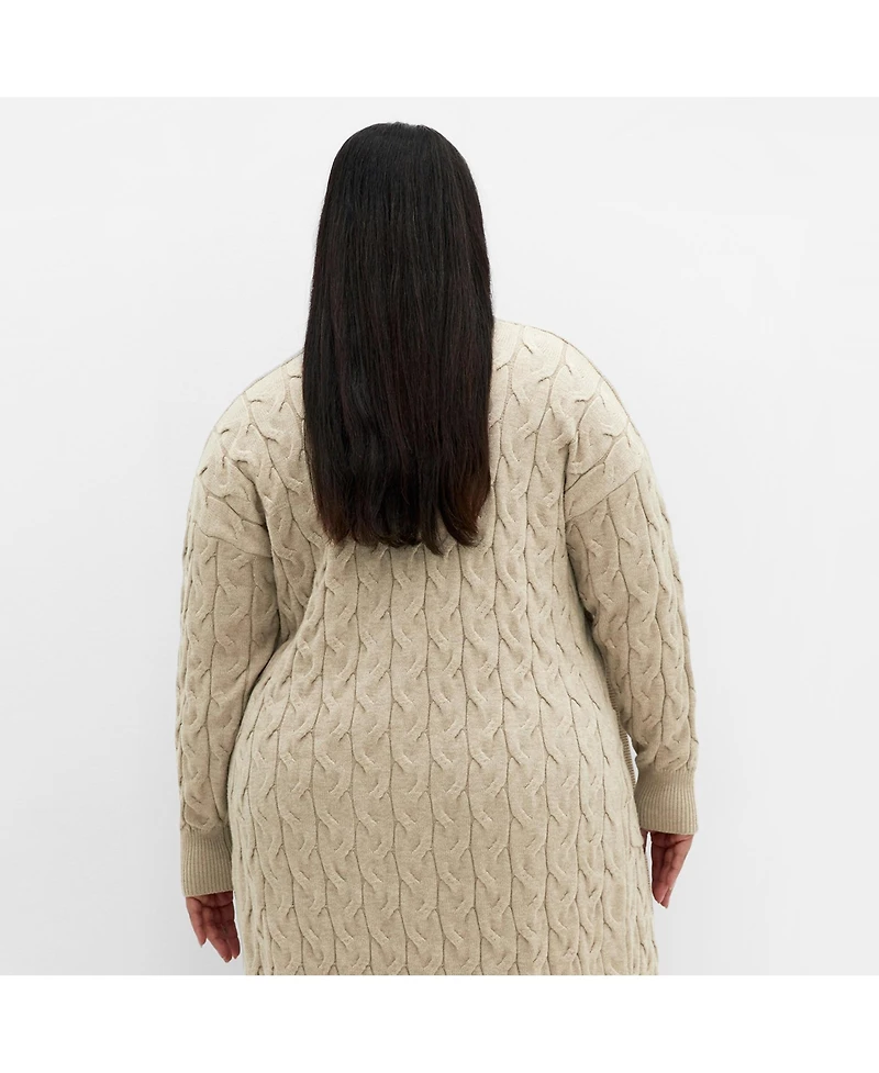 City Chic Plus Charissa Cardigan