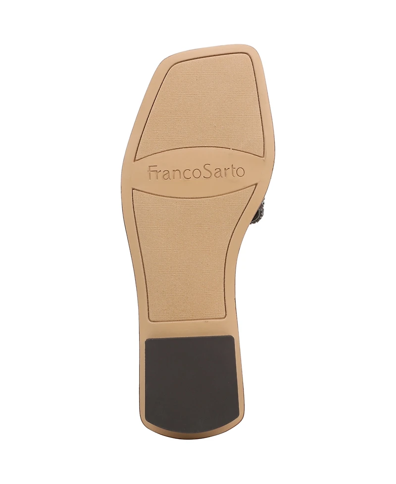 Franco Sarto Women's Emilana Open Toe Slide Sandals