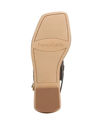 Franco Sarto Women's Enrica Open Toe Slingback Sandals
