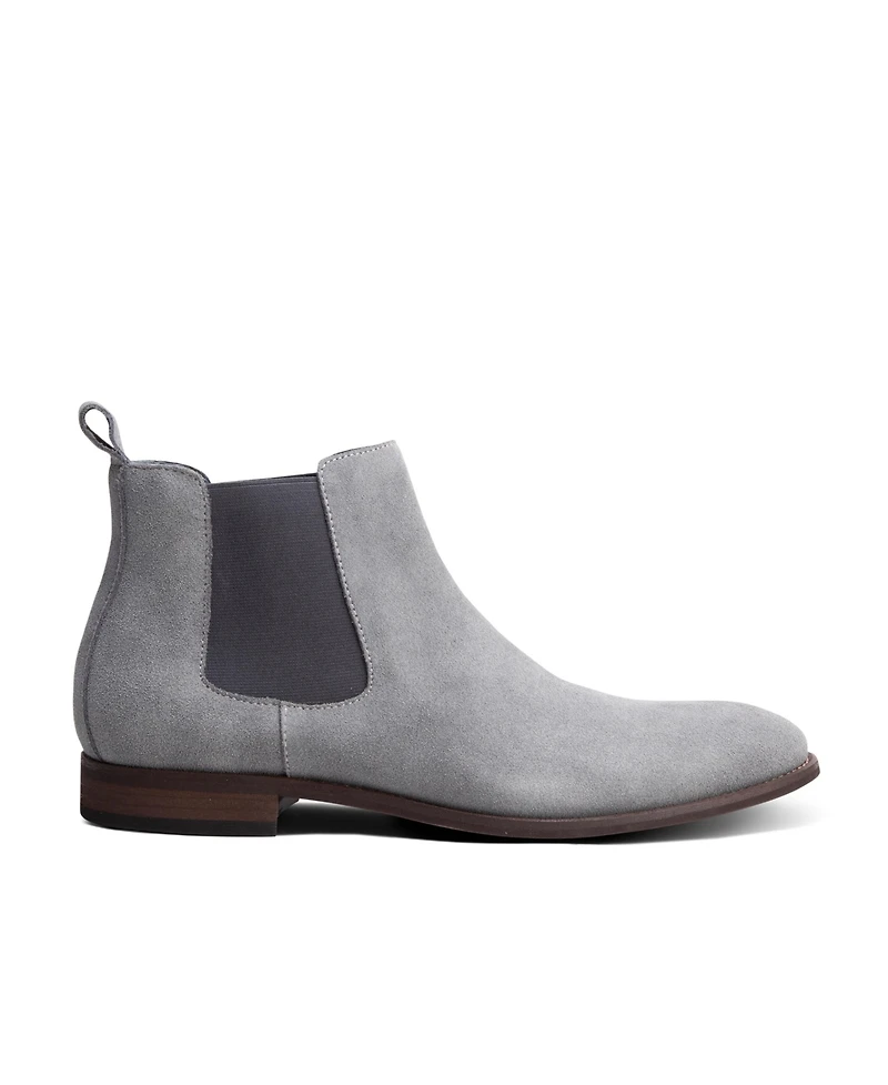 Blake McKay Men's York Dress Casual Suede Chelsea Boots
