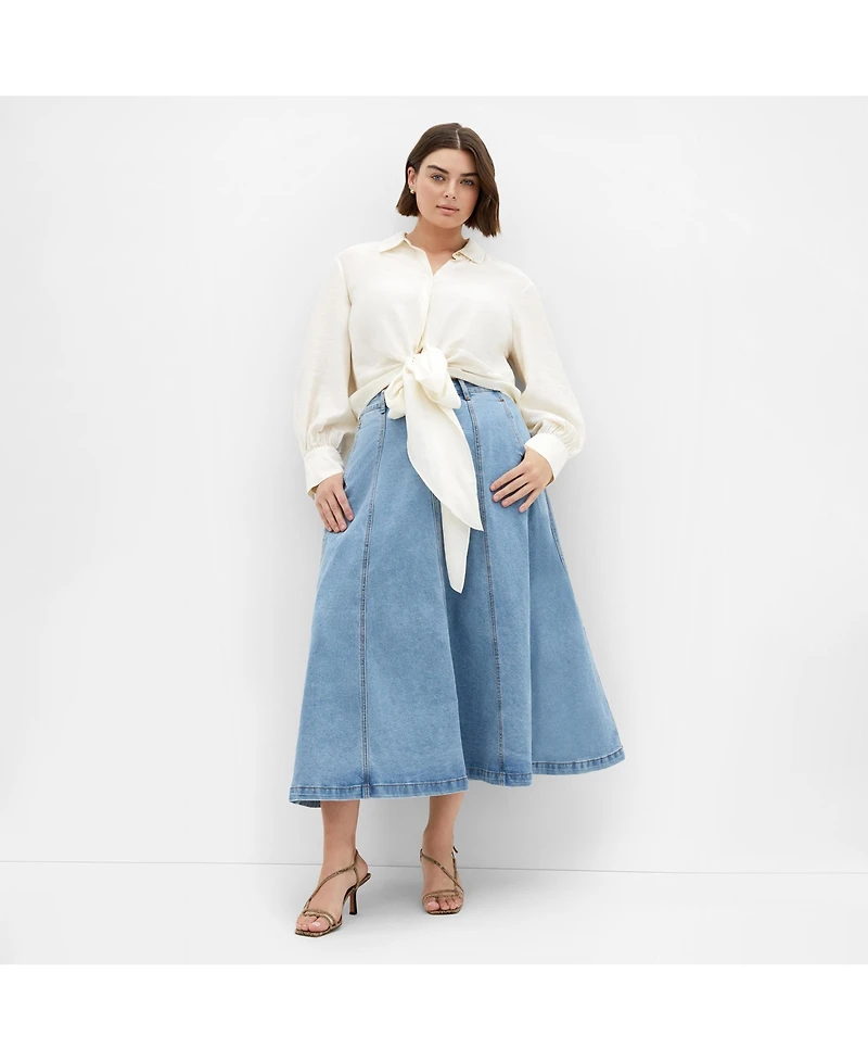 City Chic Women's Rosabella Shirt