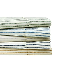 Linery and Co. Ultra-Soft Striped Brushed Microfiber Sheet Set - Stripe