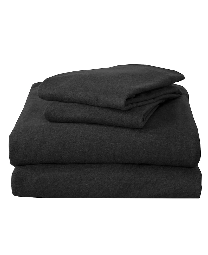 Linery & Co. Cotton T-Shirt Jersey Knit Sheet Set