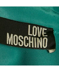Pre-Owned Love Moschino Women's Silk Ruffled Shirt
