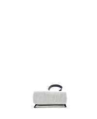 Pre-Owned Hermes 20 Herbag Zip Toile and Leather