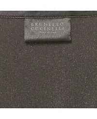 Pre-Owned Brunello Cucinelli Women's Black Silk Satin Tank Top