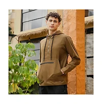 Campus Sutra Men's Olive Brown Utility-Hike Jacket