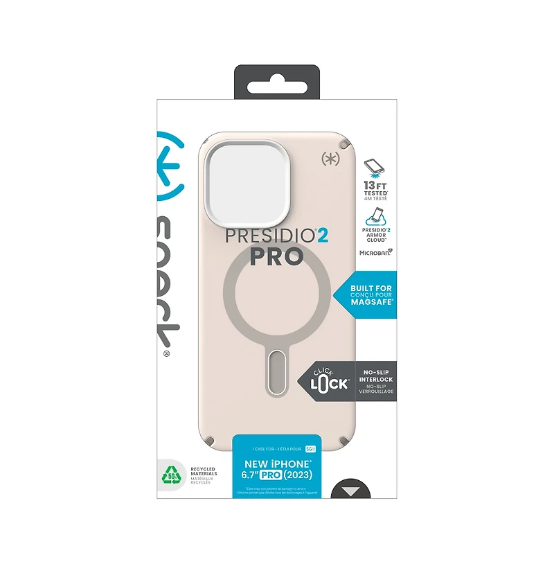 Speck Presidio2 Pro MagSafe Case for Apple iPhone 15 Pro Max