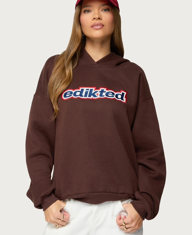 Edikted Women's Sweet Treat Oversized Hoodie