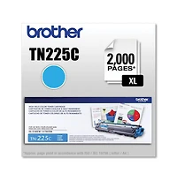 Brother TN225C 2200 Page-Yield TN225C High-Yield Toner - Cyan