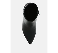 London Rag Womens Migelo Faux Leather Ankle Boots Women