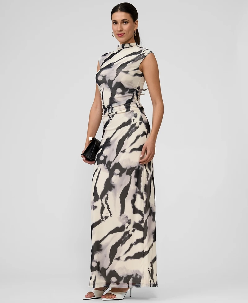 Rachel Roy Women's Nina Mock-Neck Mesh Dress