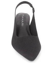 Tahari Women's Zurich Kitten Heel Slingback Pumps
