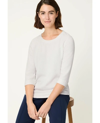 Olsen Women's Waffle Knit T-Shirt