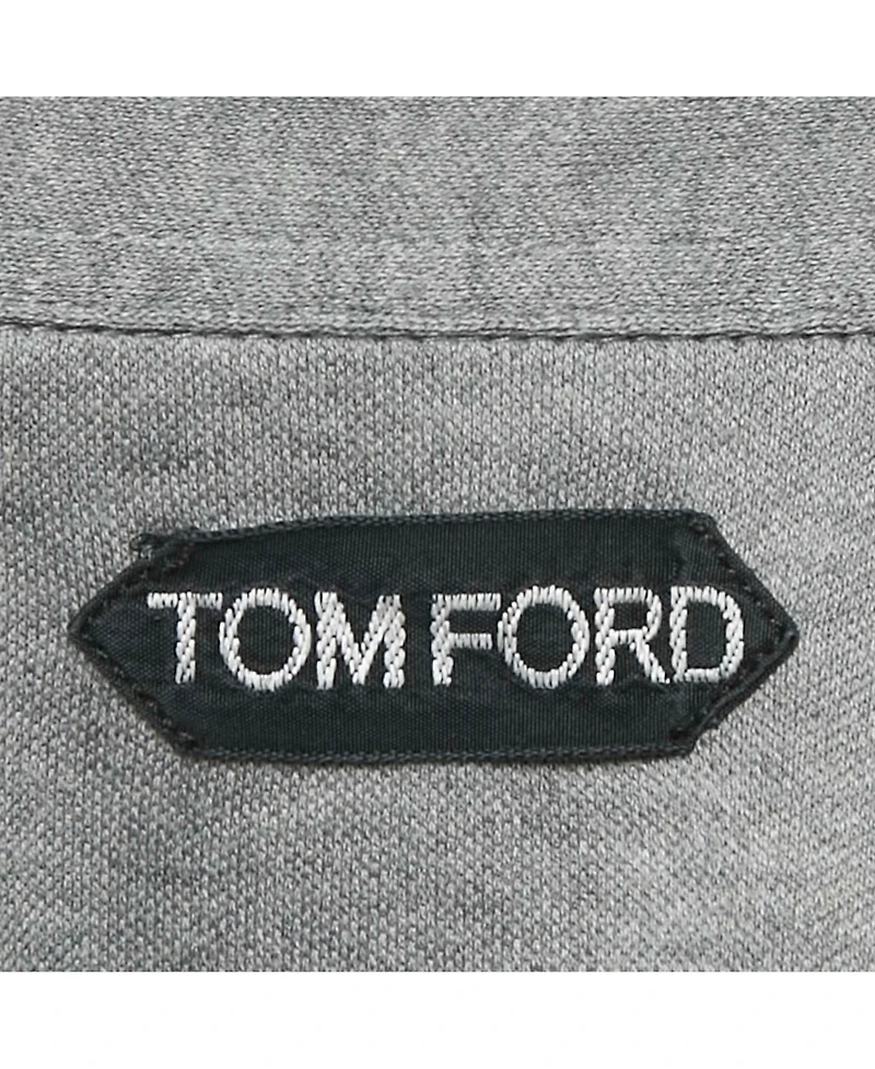 Pre-Owned Tom Ford Men's Cotton Long Sleeve Polo T-Shirt