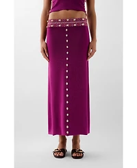 Scalpers Women's Shell Knit Skirt