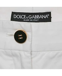 Pre-Owned Dolce & Gabbana Women's Cotton Skinny Pants