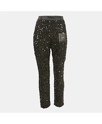 Pre-Owned Dolce & Gabbana Women's Sequin Trousers