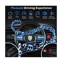 Hongge 12V Electric Ride On Car with Remote Control and Music