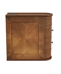 sumyeg Charging End Table with Drawers Sofa Side Table Storage