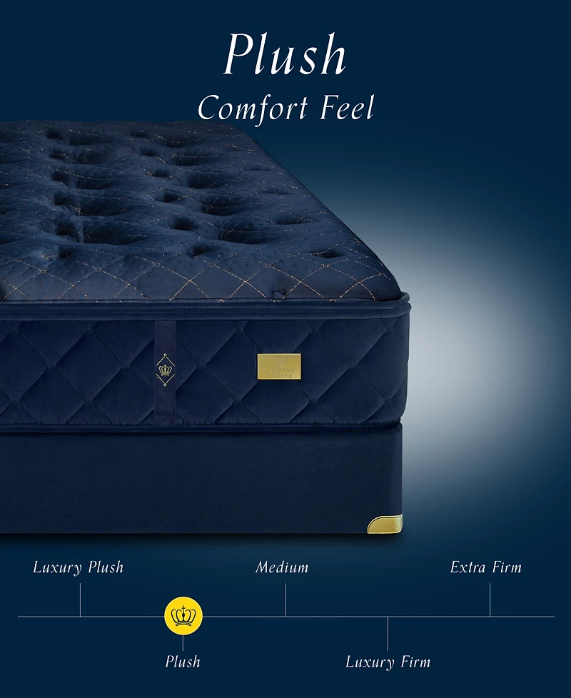 Spring Air Palermo 14" Plush Pillow Top Mattress, Queen