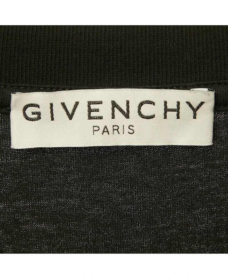 Pre-Owned Givenchy Women's Logo Print Cotton Distressed Crewneck T-Shirt