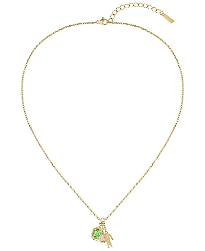 Lacoste Deva Gold-Plated Stainless Steel Necklace