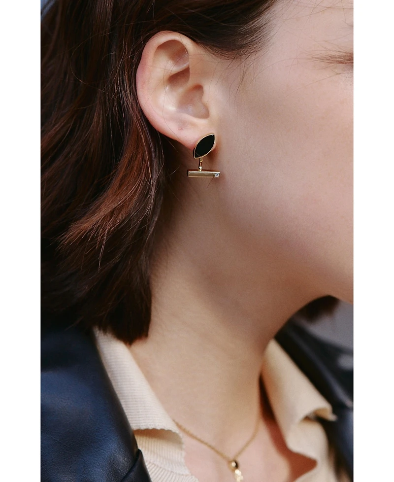 Retro Chic Eyes Earrings