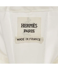 Pre-Owned Hermes Women's Cotton Wide Leg Trousers