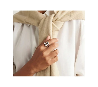 Joey Baby Elsa Stainless Steel Ring - Silver