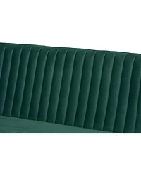 Baxton Studio Alvis 3-Pc. Wood Mid-Century Dining Nook Set