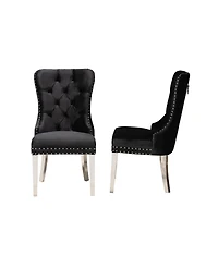 Furniture Honora 2-Pc. Wood Contemporary Dining Chair Set