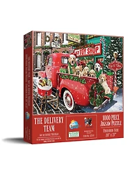 SunsOut The Delivery Team 1000 piece Jigsaw Puzzle for Adults Christmas