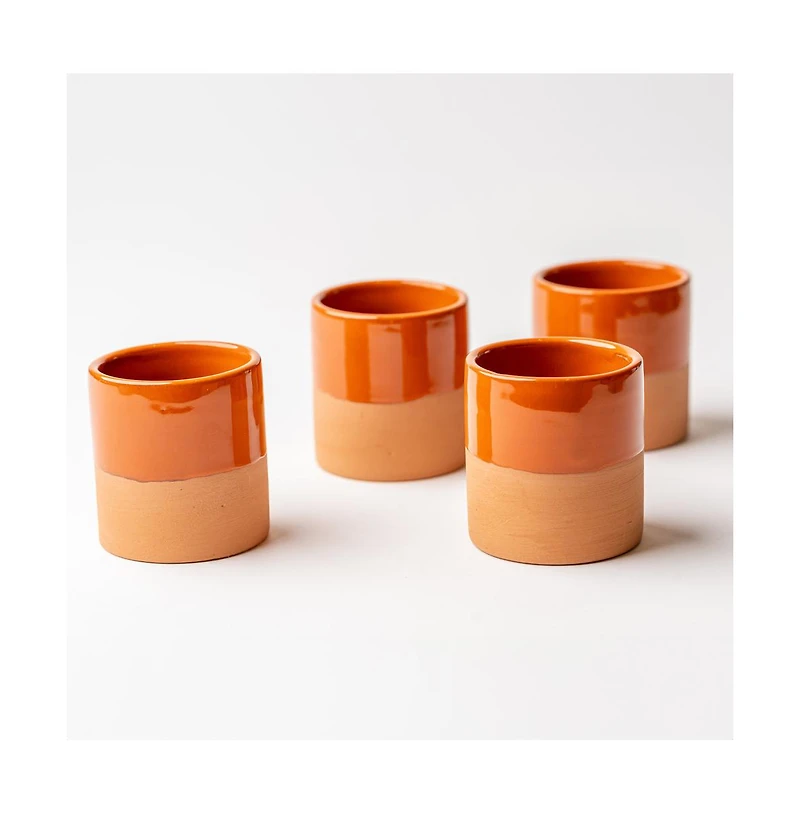 Verve Culture Terracotta Cups - Rust