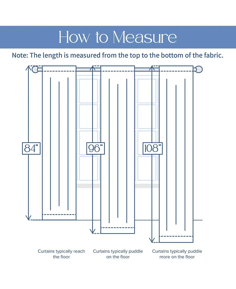 Tufted Stripe Light Filtering Back Tab Curtains Pair
