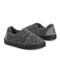 Muk Luks Men's Camo Cuff Cap, Navy, One