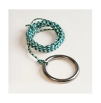 Elakai Hook and Ring Toss Game with Natural Wood Finish