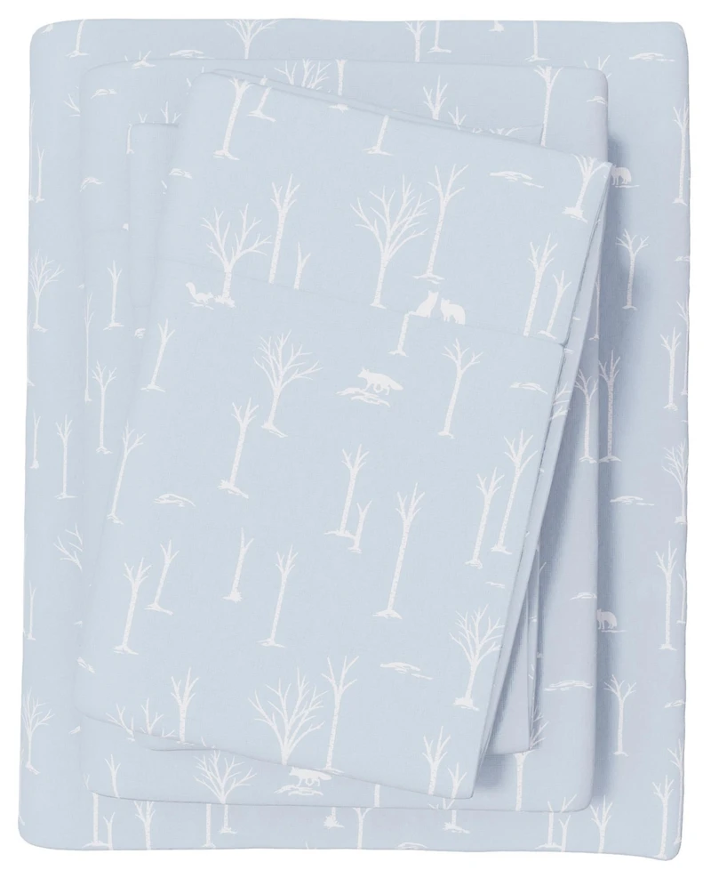 Linery & Co. Ultra-Soft Turkish Cotton Flannel Lodge Print Sheet Set