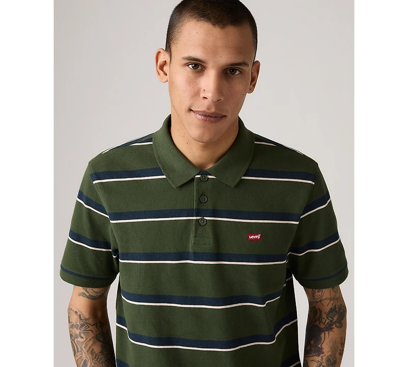 Levi's Men's House Mark Regular-Fit Short-Sleeve Polo Shirt