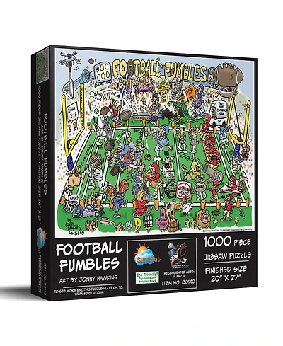 Football Fumbles 1000 piece Jigsaw Puzzle for Adults