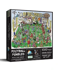 Football Fumbles 1000 piece Jigsaw Puzzle for Adults