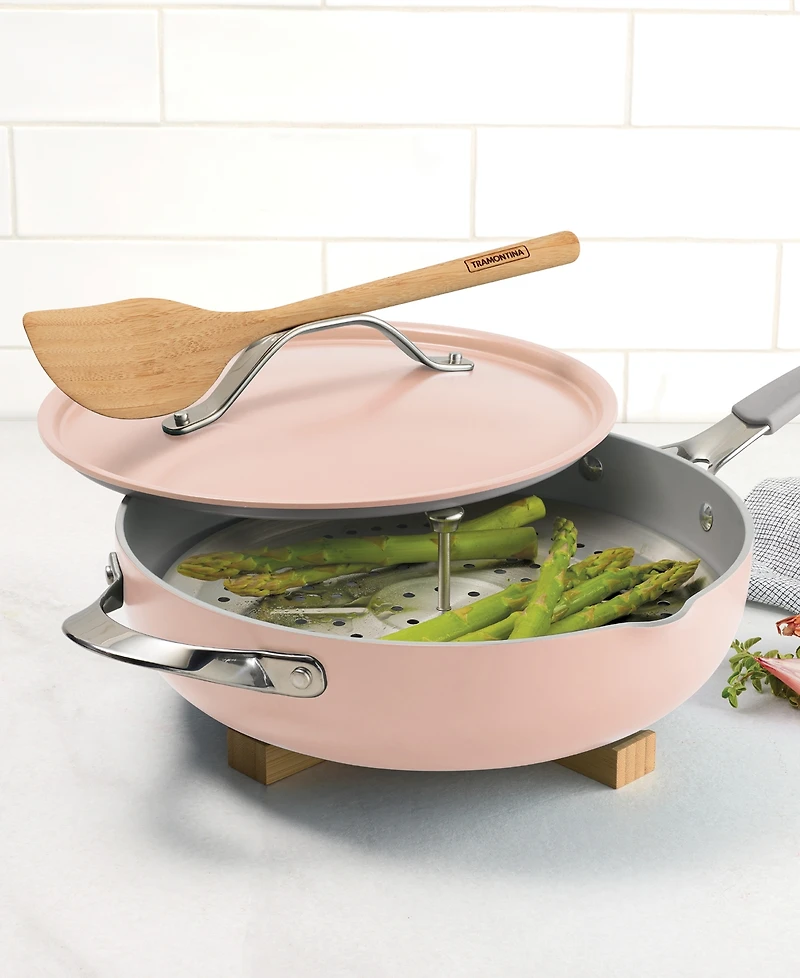 Tramontina All-in-One Forged 5-Pc. Aluminum Ceramic Jumbo Cooker Set