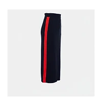 Pre-Owned Stella Mccartney Women's Navy Blue Cotton Knit Contrast Stripe Panel Detail Midi Skirt